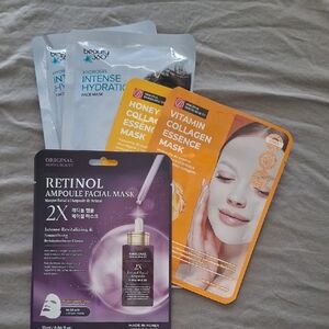 5 assorted Facial Mask - NWT - 3 for $20